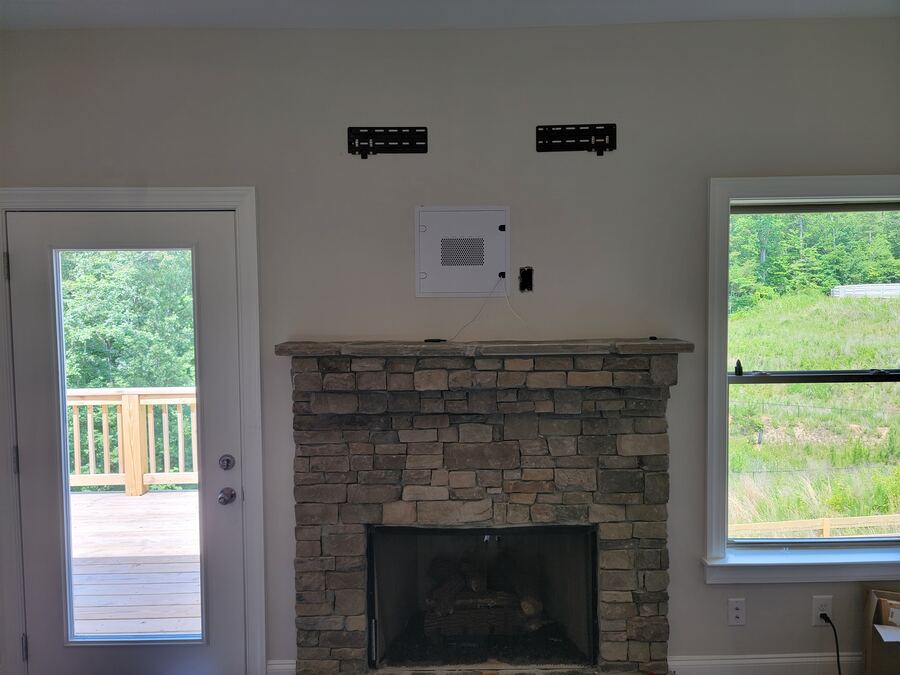 TV Mount and In-Wall Box Prep