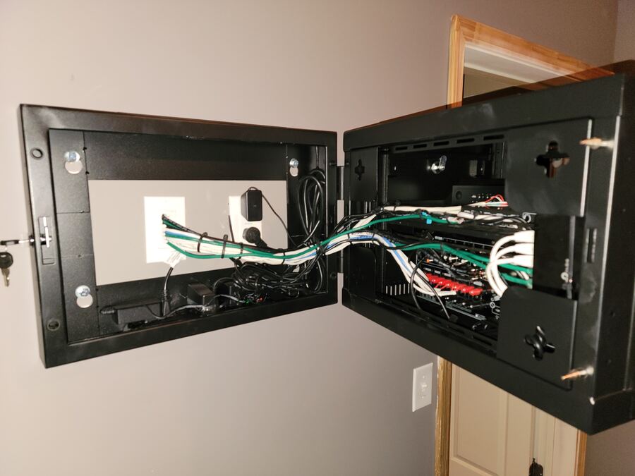 Structured Wiring Panel